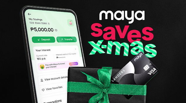 Maya Saves Xmas Again: Get Your Holiday Gastos Back with Up to ₱1M cash prize!