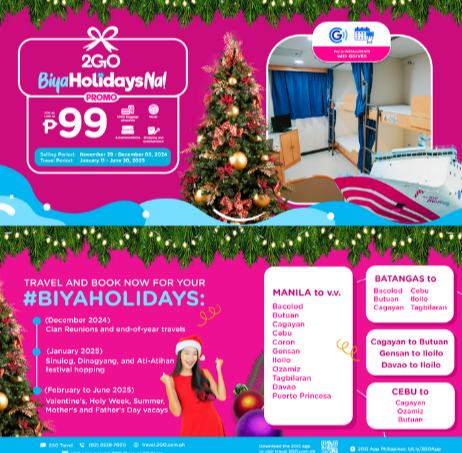 2GO Travel Launches SEA SALE: Journey to Festivals and Adventures for as Low as P99!