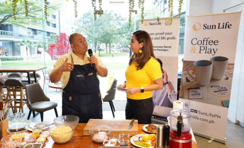 The recipe for success: Chef Tatung’s business tips from Sun Life’s Coffee & Play event