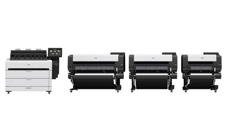 Canon Releases Seven Large Format Printers with Improved Color Quality and Productivity