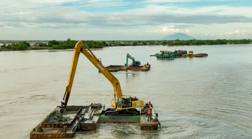SMC completes cleanup of Pampanga River