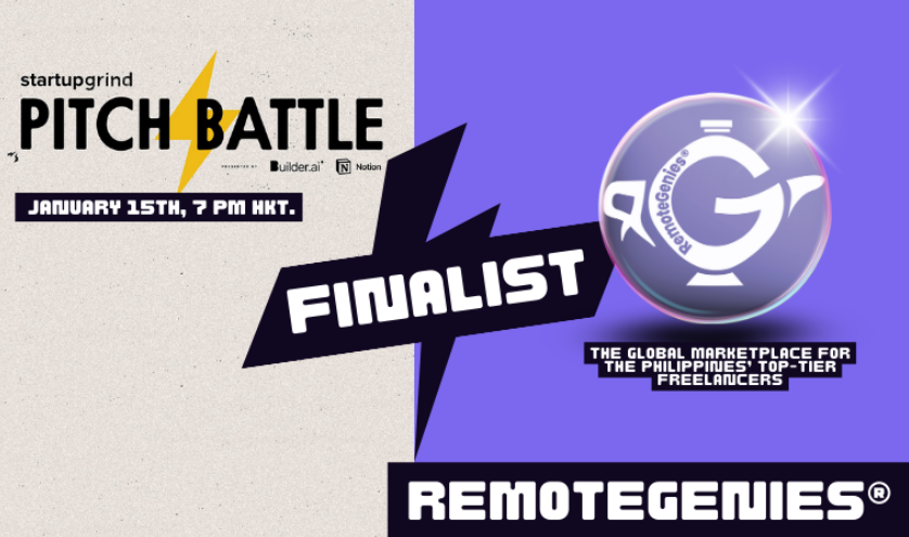 RemoteGenies Secures Spot in the Hong Kong Quarterfinals of Startup Grind Global Pitch Battle 2025