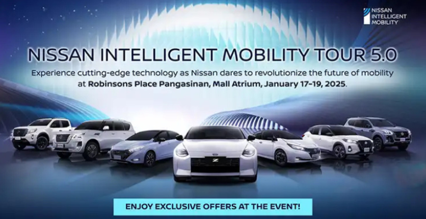 Nissan Philippines to Kick Off 2025 Nissan Intelligent Mobility Tour at Robinsons Pangasinan