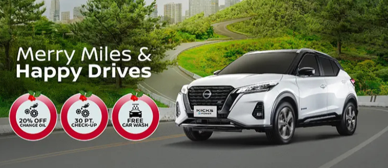 Nissan rolls out holiday deals with the Merry Miles & Happy Drives offer