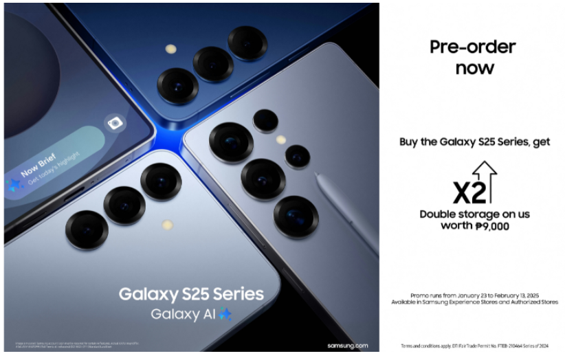 Pre-order Samsung’s Galaxy S25 series and enjoy exclusive deals and credit card offers until February 13!