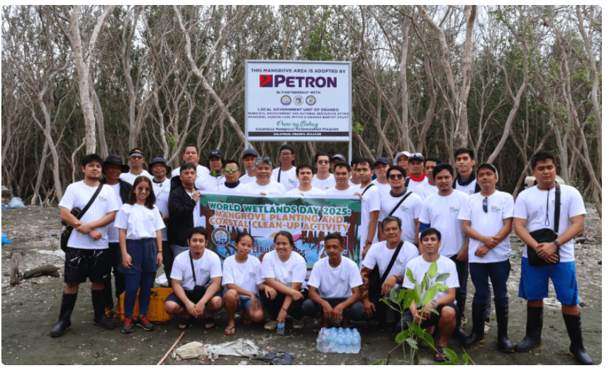 Petron volunteers celebrate World Wetlands Day 2025
